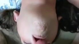 Oral Face Fuck Deepthroat Blowjob Big Tits BWC GIF