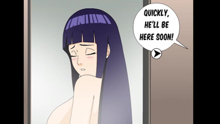 Naruto : Hinata Takes a Chubby Cock
